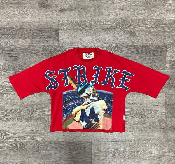 BKYS - Strike Red Crop Tee