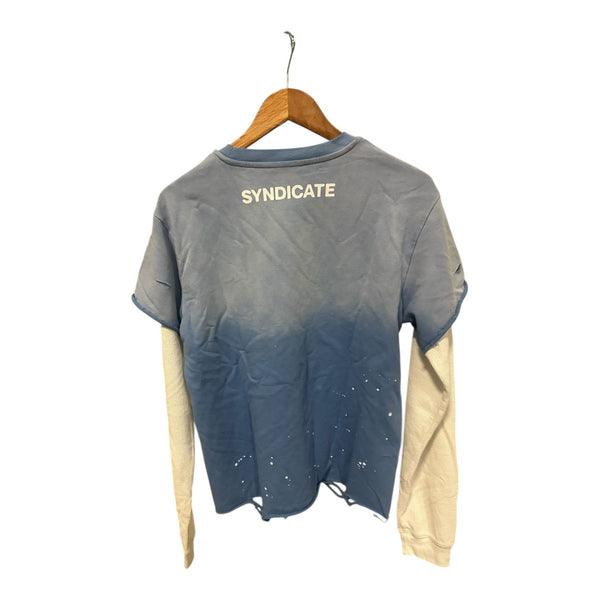 Syndicate - Virgil Blue Wash Long Sleeve Tee