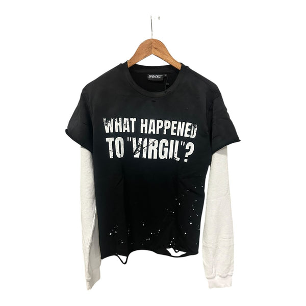 Syndicate - Virgil Black Wash Long Sleeve Tee