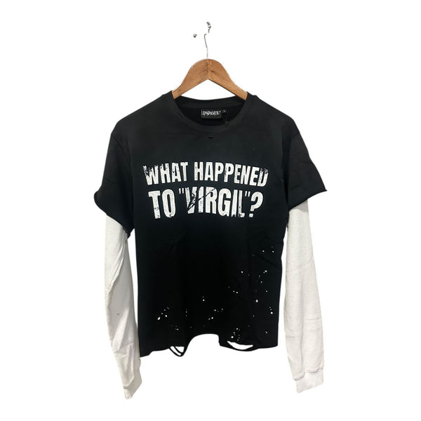 Syndicate - Virgil Black Wash Long Sleeve Tee