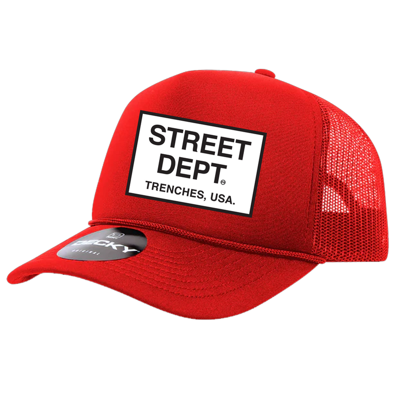 Street Dept - Hat Red / Red