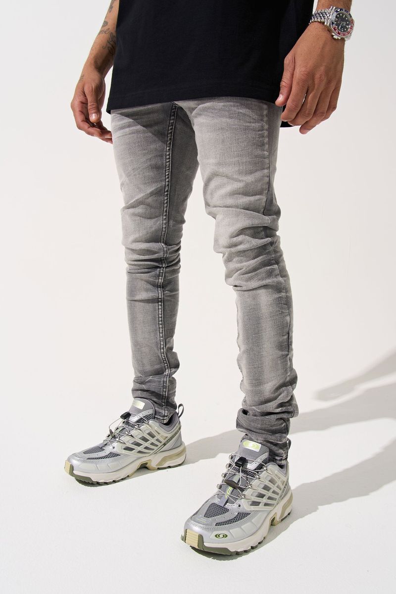 Serenede Titan Grey Skinny Jean - Premium Streetwear Denim