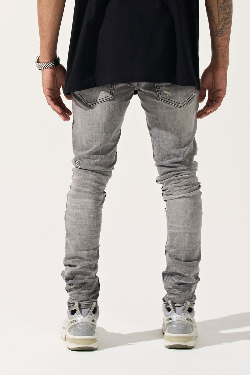 Serenede Titan Grey Skinny Jean - Premium Streetwear Denim