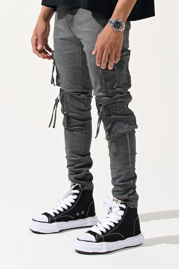 Serenede - Granite Cargo Grey Jeans