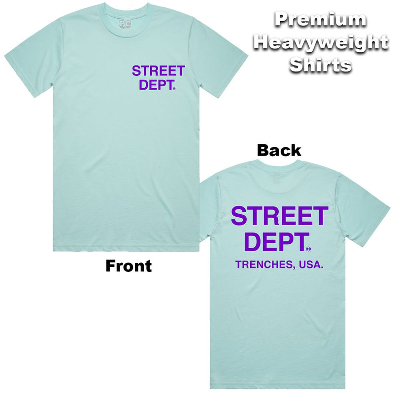 Street Dept - Aqua Purple Tee