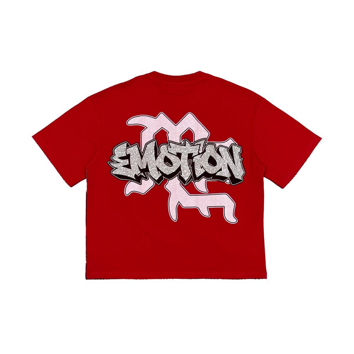 Mixed Emotions - Garage Rhinestone Red Tee