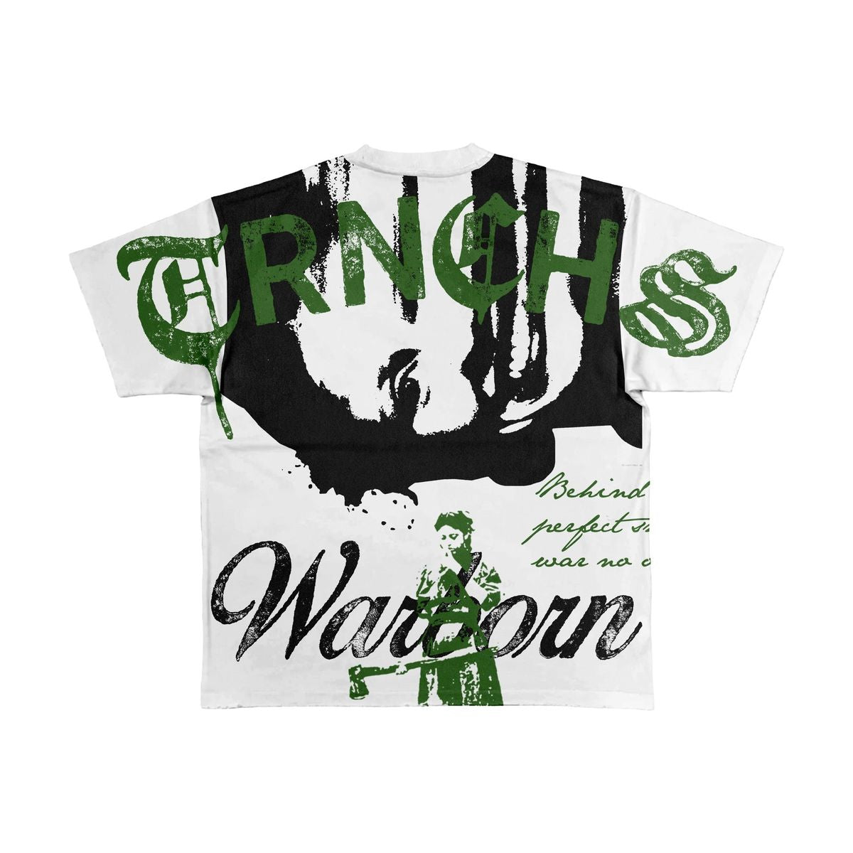 TRNCHS - Warborn White Tee