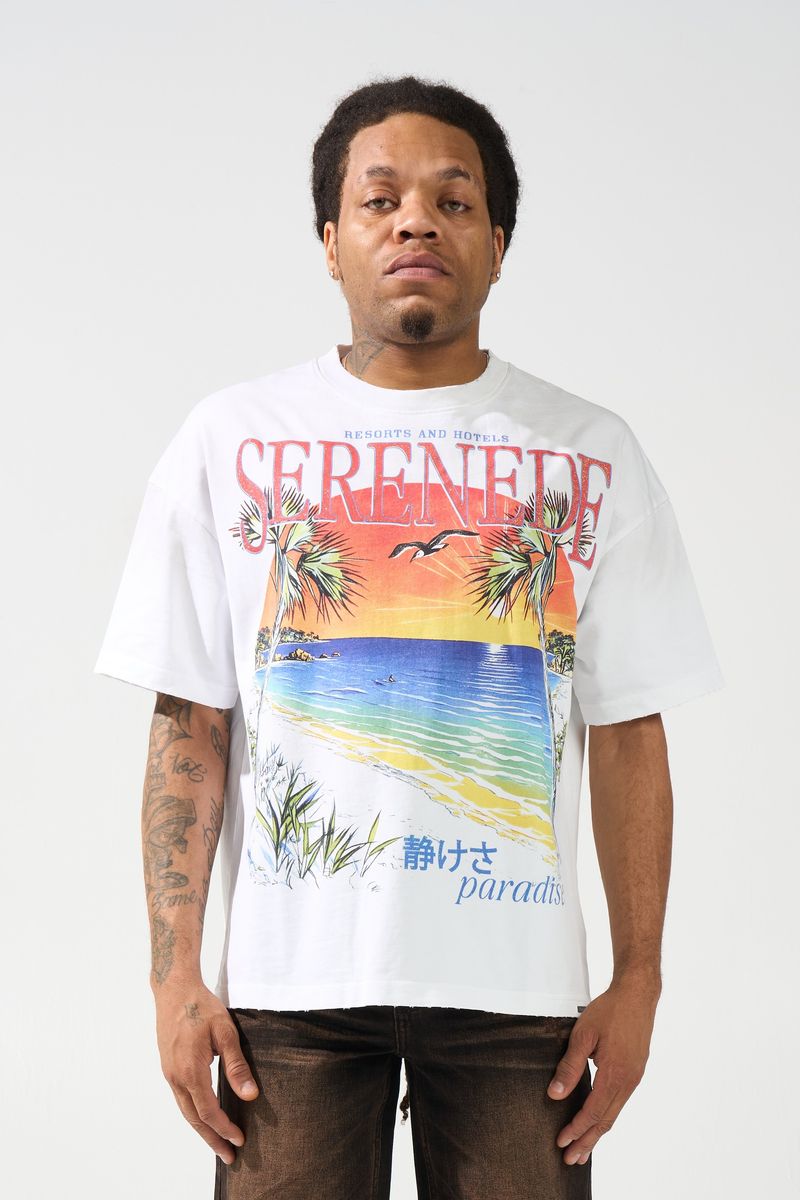 Serenede - Resort White Tee