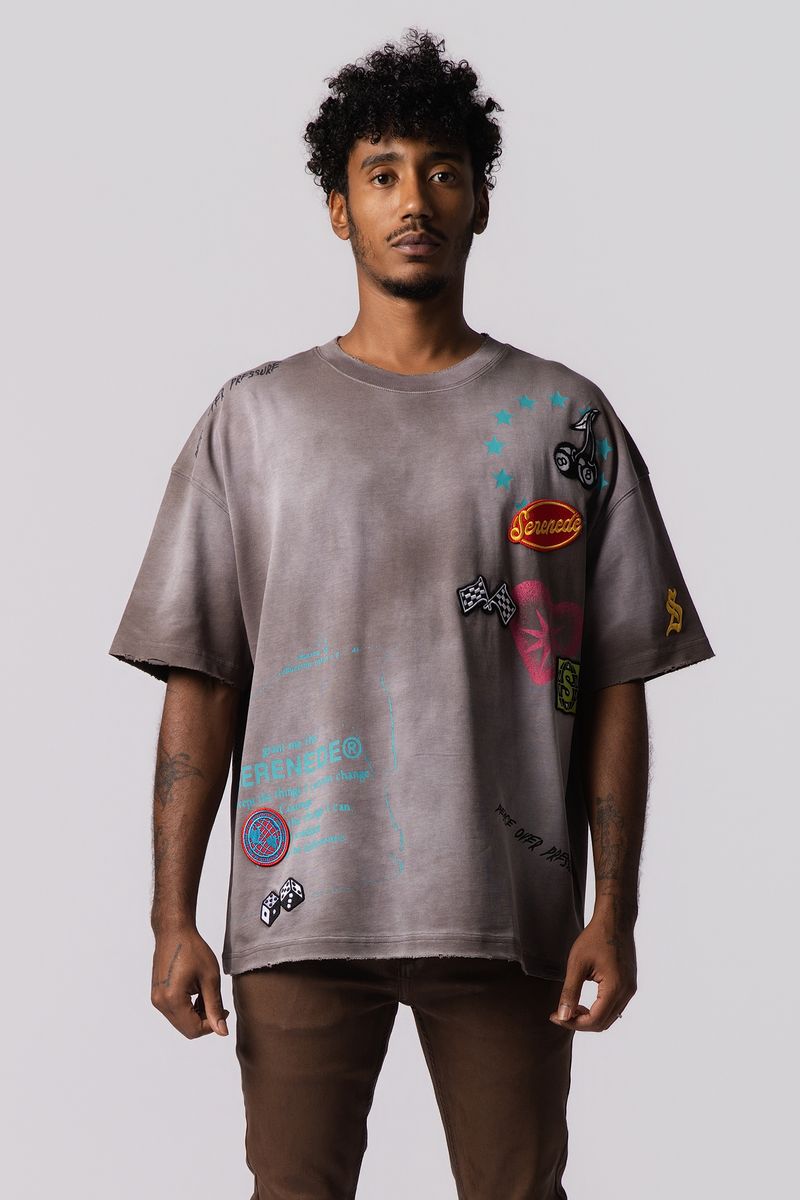 Serenede - Play Maker Grey Tee