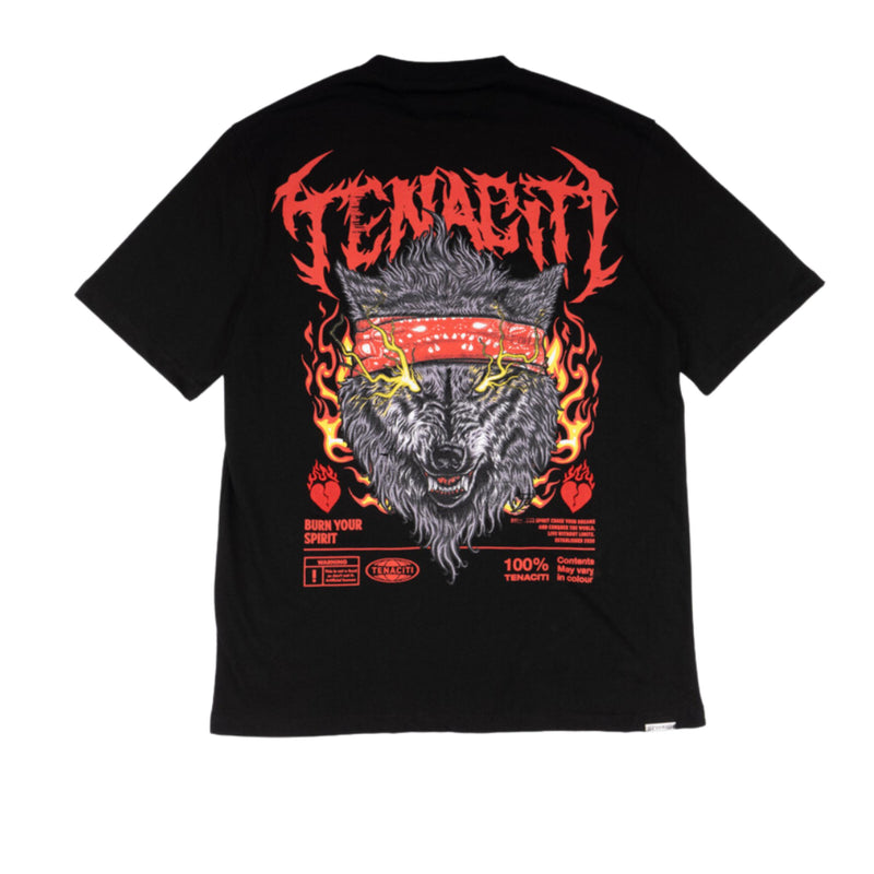 Tenaciti - Wolfe Gang Black Tee