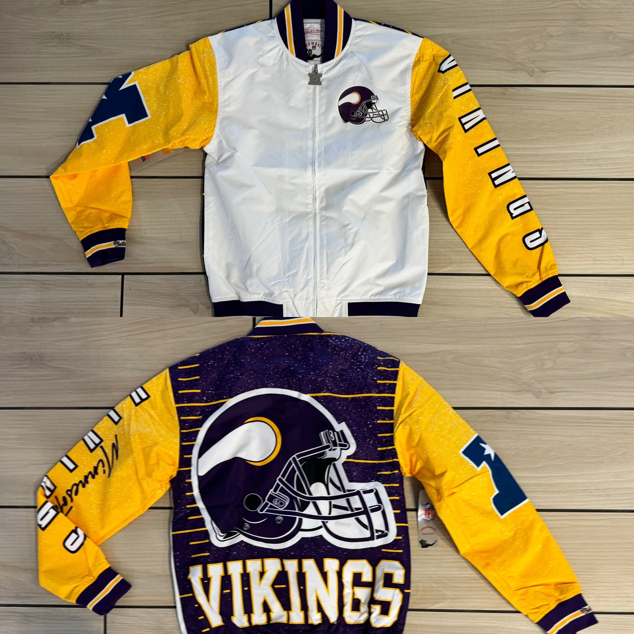 Mitchell & Ness - Vikings Warm Up Jacket