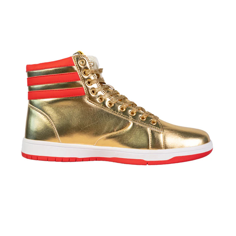 Trump - GOLD TRUMP SNEAKERS HIGH TOP