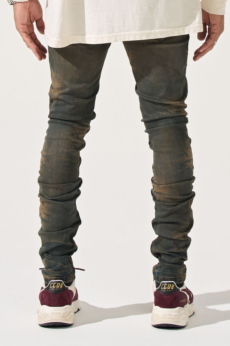 Serenede - OUD Brown Skinny Jeans