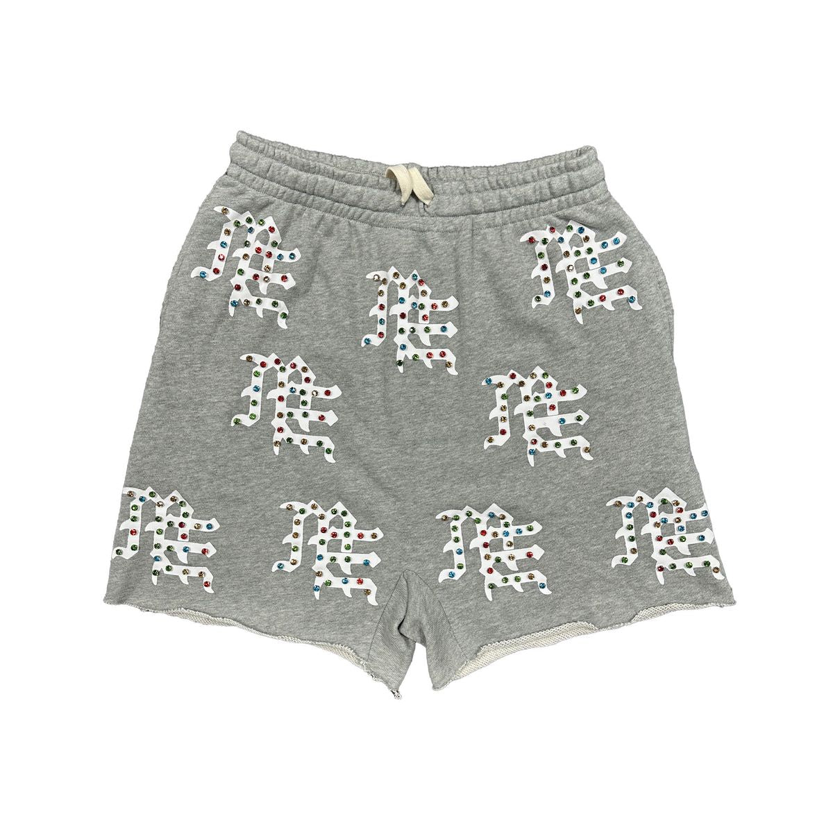 Mixed Emotions - Grey Me Logo Shorts
