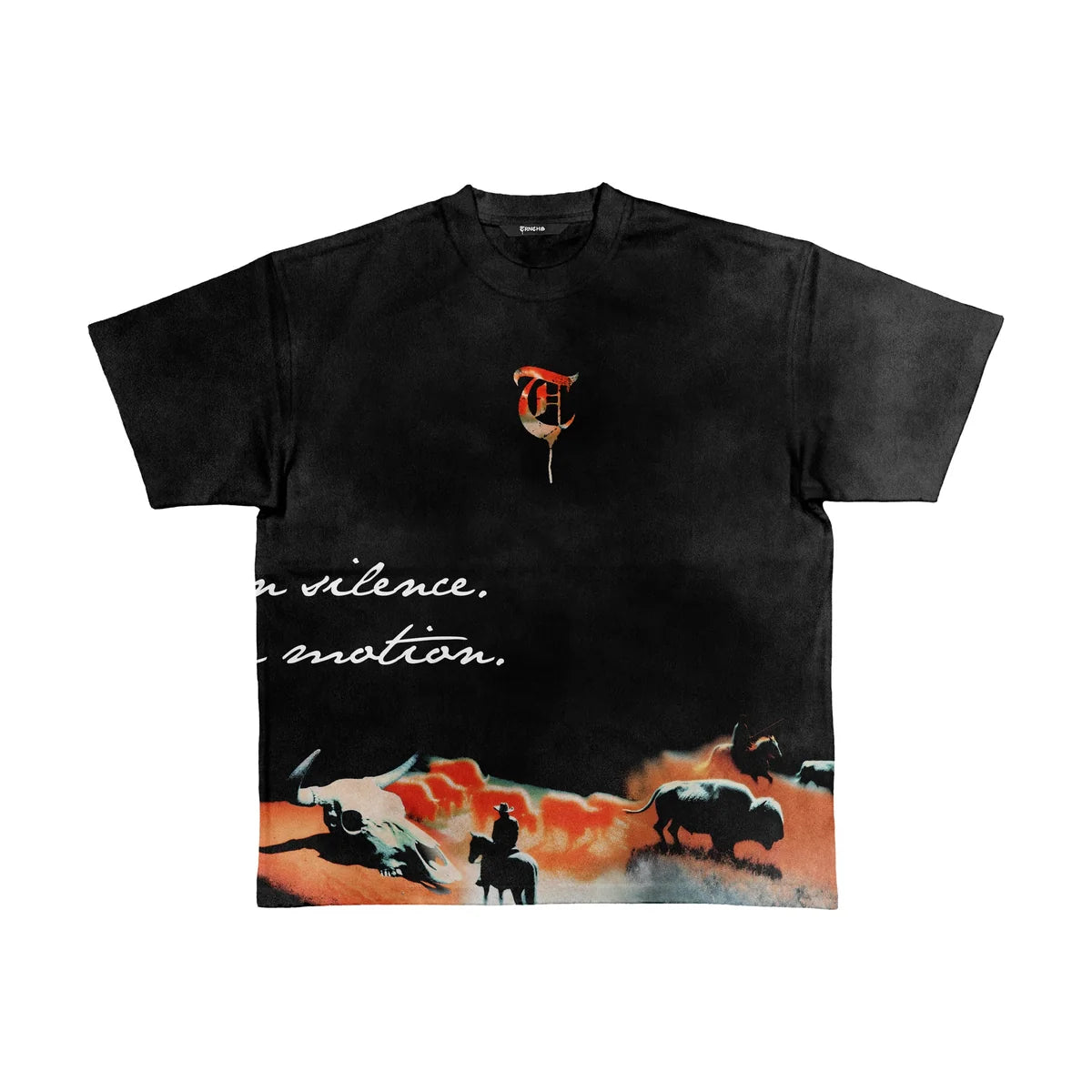 Trnchs - INFERNO BLACK TEE