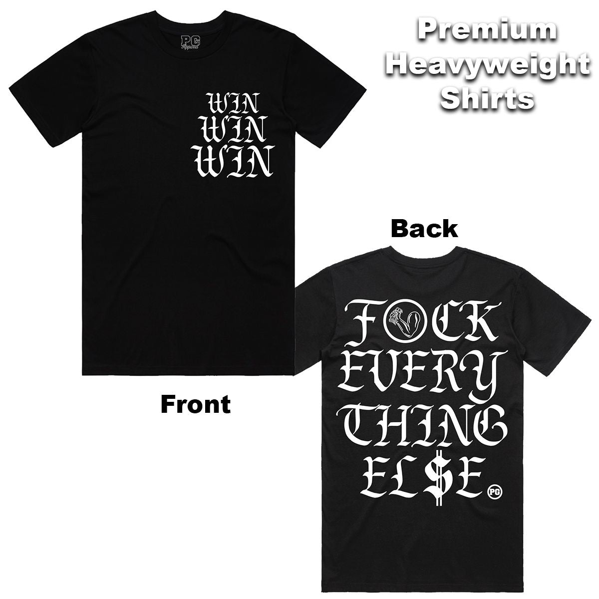 POG - Win Win Win Black Tee