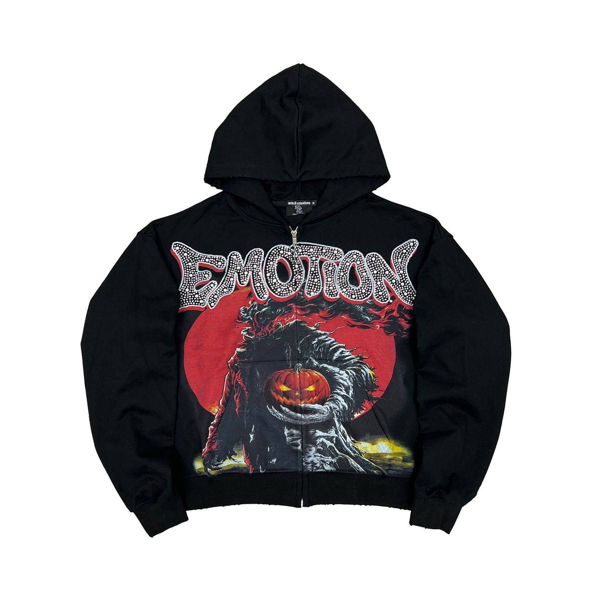 Mixed Emotions - Nightfall Black Hoodie