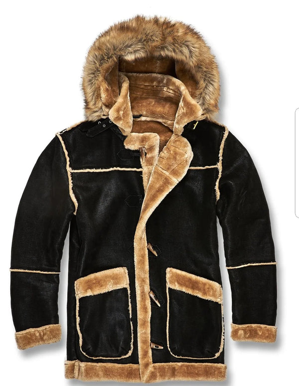 Jordan Craig Denali Shearling Jacket ( Black Coffee