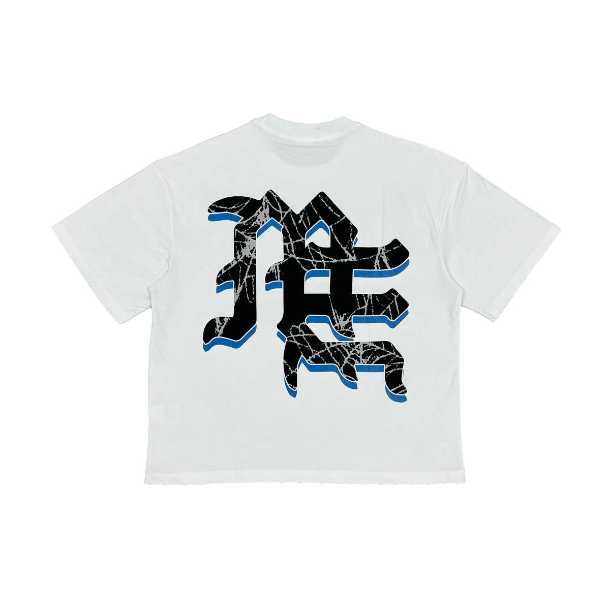 Mixed Emotions - Midnight Rider White Tee