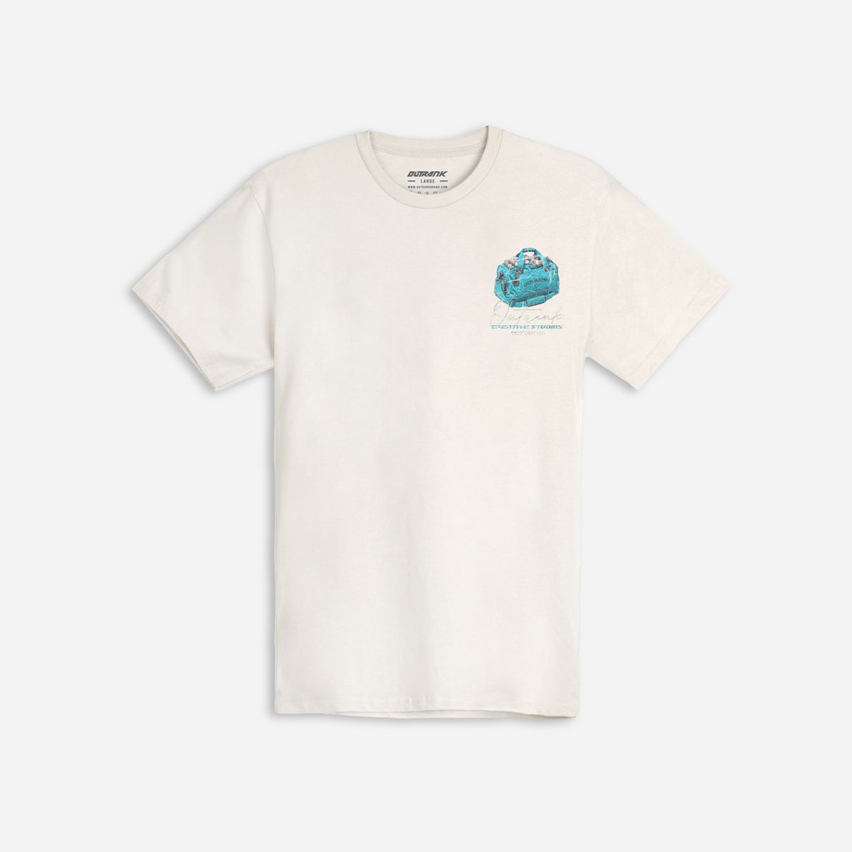 Outrank - Creative Studios Vintage White Tee