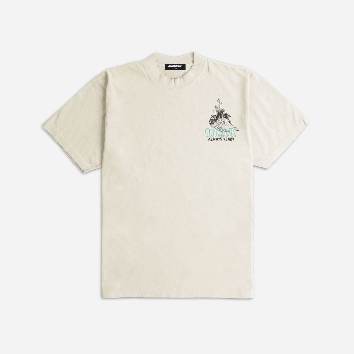 Outrank - Always Ready Cream Tee