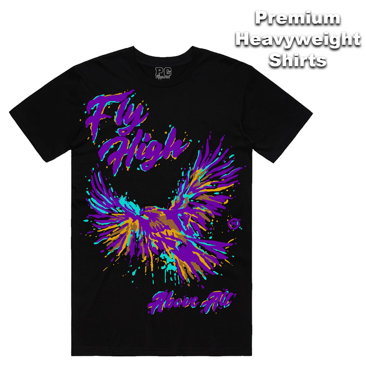 POG - Fly High Black Tee