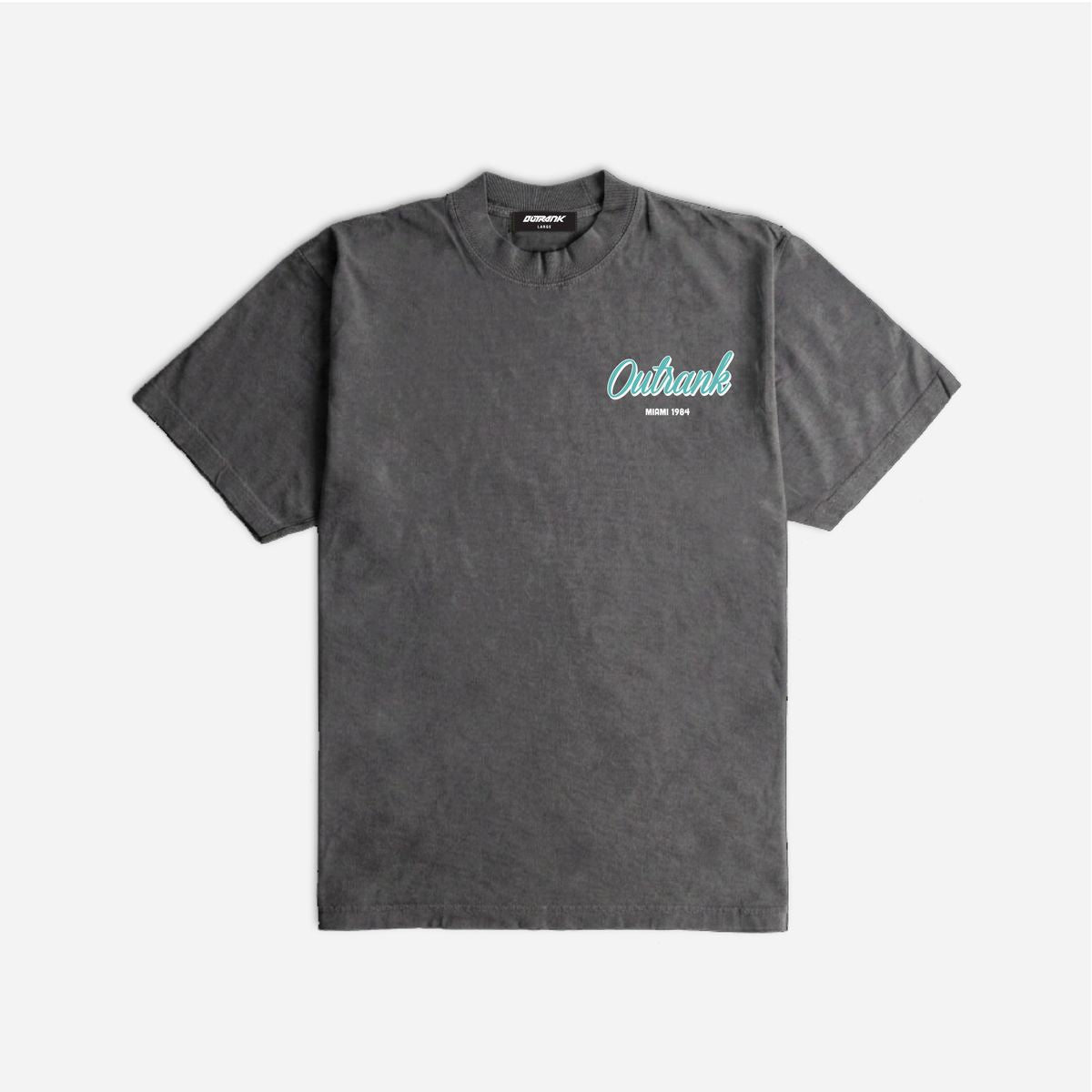 Outrank - The World is Yours Shadow Grey Tee