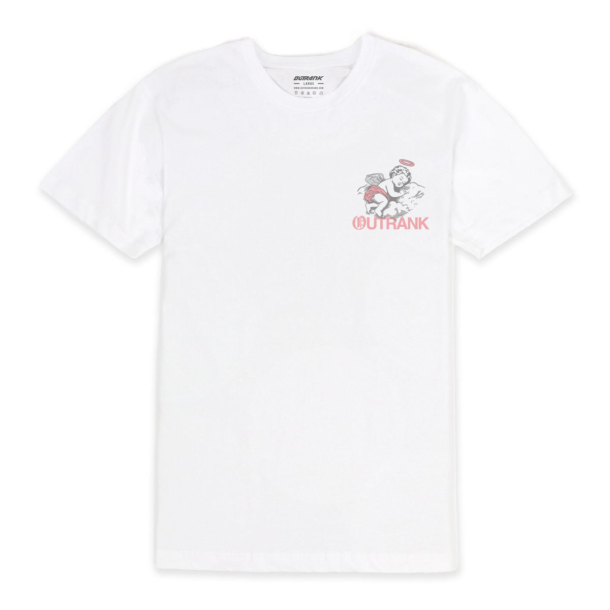 Outrank - Losing Sleep White Tee