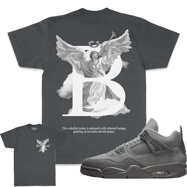 Jordan 4 Olympic Paris Wet Cement Shirt Million - Be Of Grey Tee