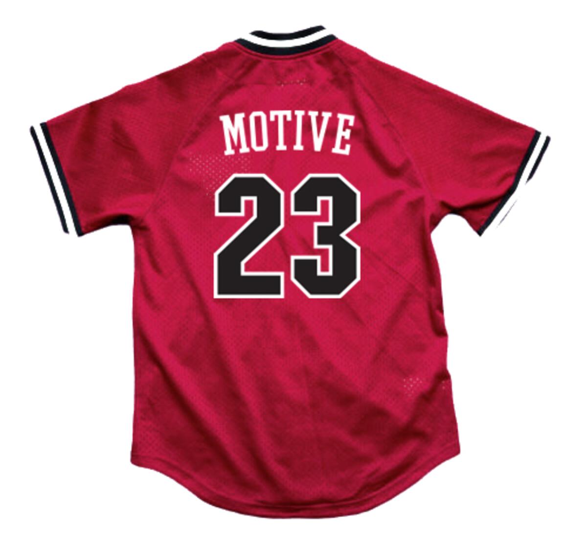 Jordan 12 Retro 12s Jersey Million Red Motive 23 Jersey Empire Clothing Shop