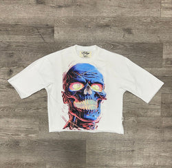 BKYS - Hustle Club Olive Crop Tee