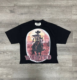 BKYS - Wanted Black Crop Tee