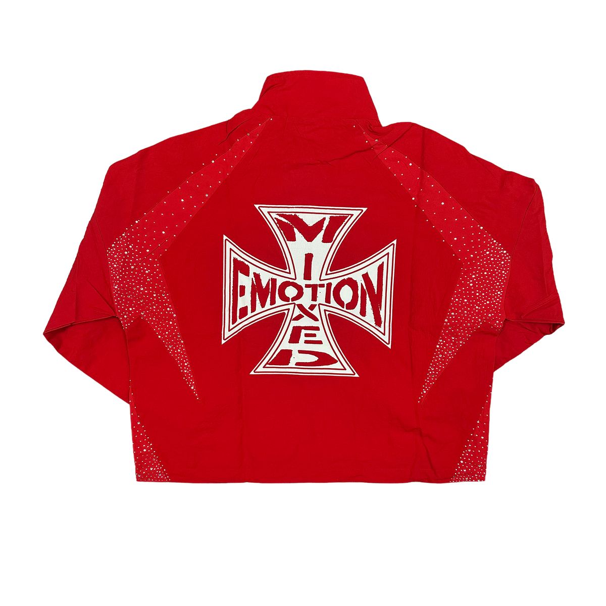 Mixed Emotions - West Coast Red Nylon Jacket