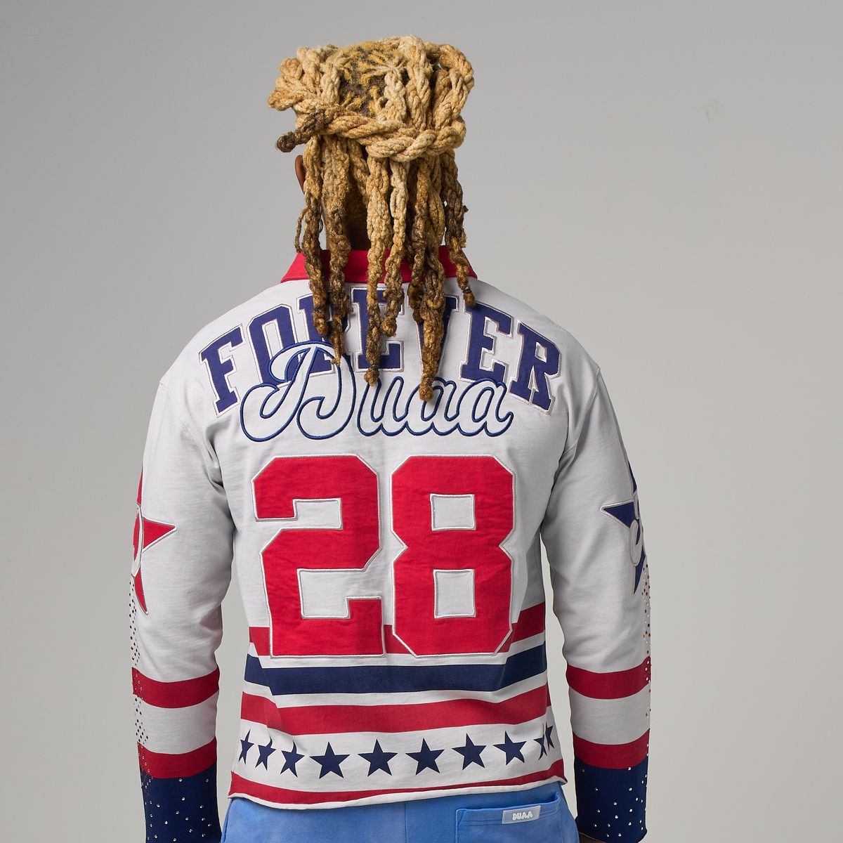 Duaa - Patriot Polo  Long Sleeve Shirt￼