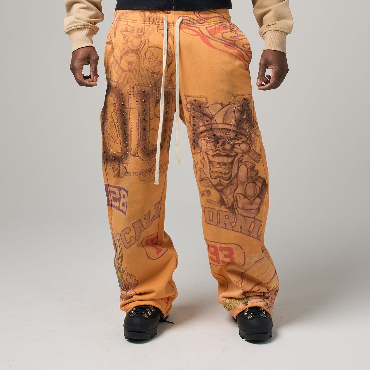 Duaa - Coral Sweat Pants