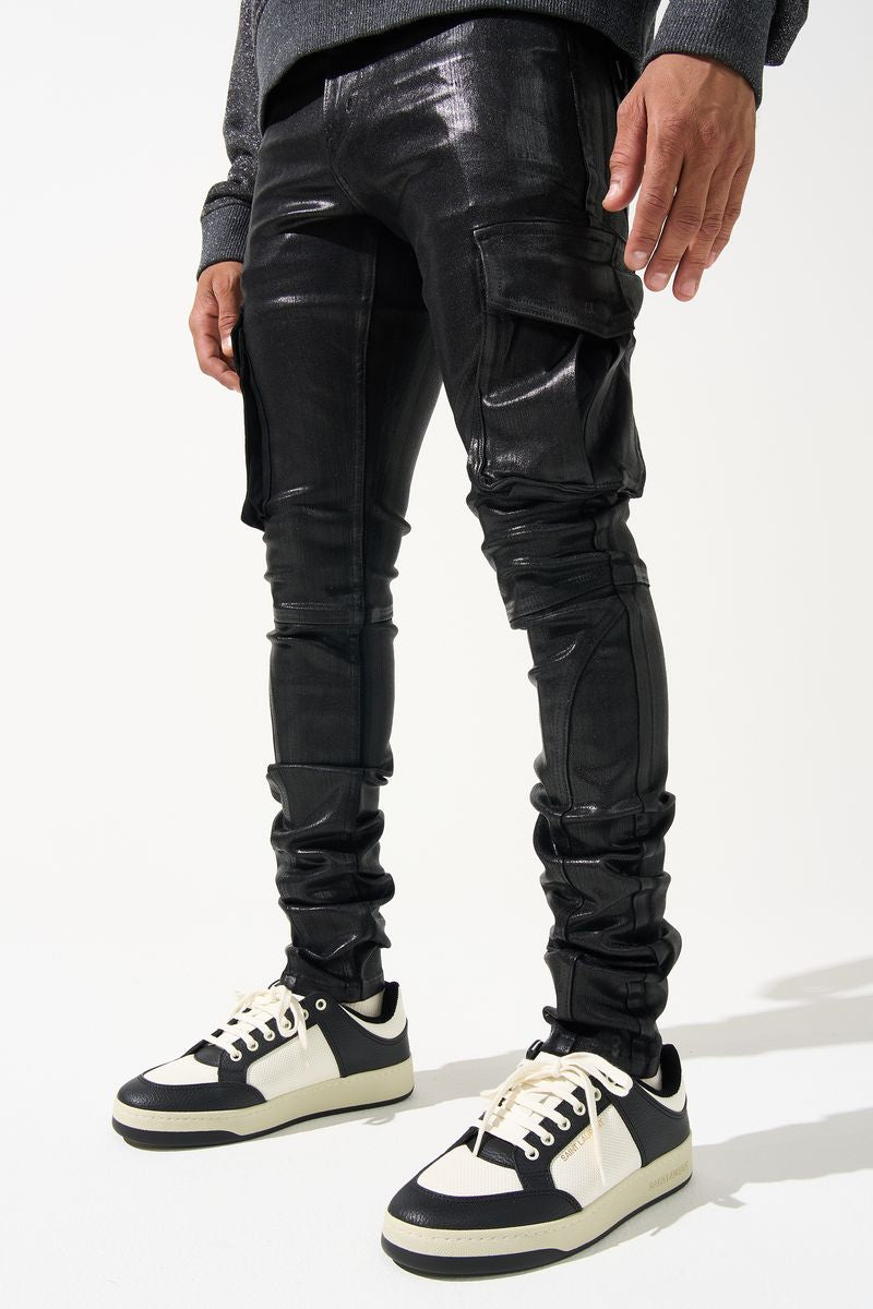 Serenede - ONYX Cargo Black Jean