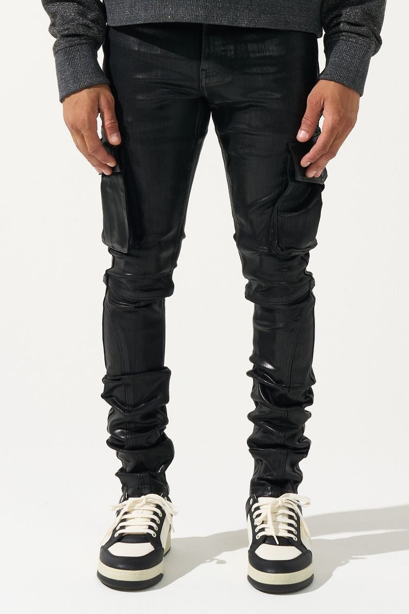Serenede - ONYX Cargo Black Jean