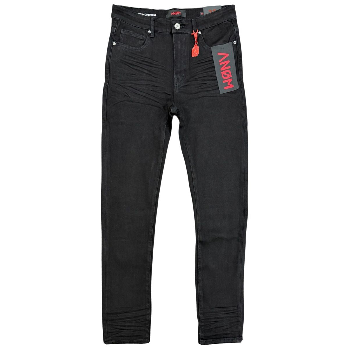 Anom - Jet Black 360 Skinny Jean