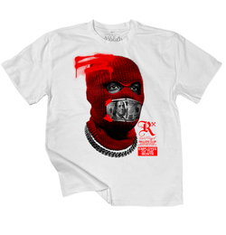 Rich - Employee Of The Month White Red Tee