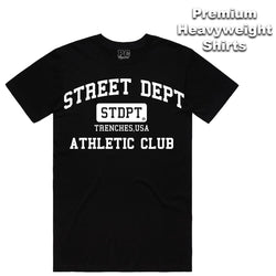 Street Dept Athletic Club Black Tee