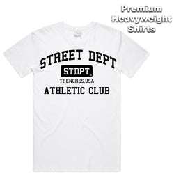 Street Dept Athletic Club White Tee