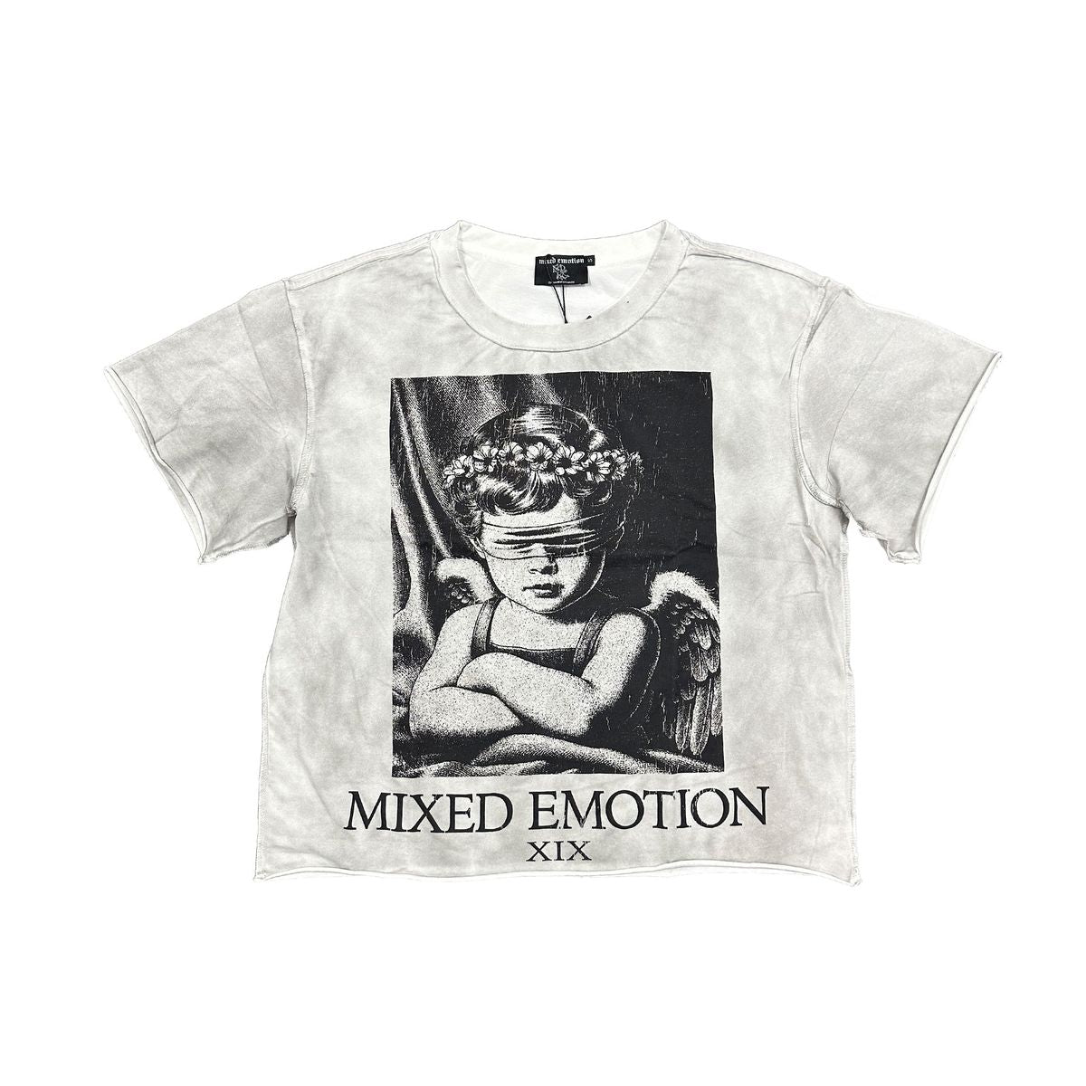 Mixed Emotions - Oversize XIX White Tee