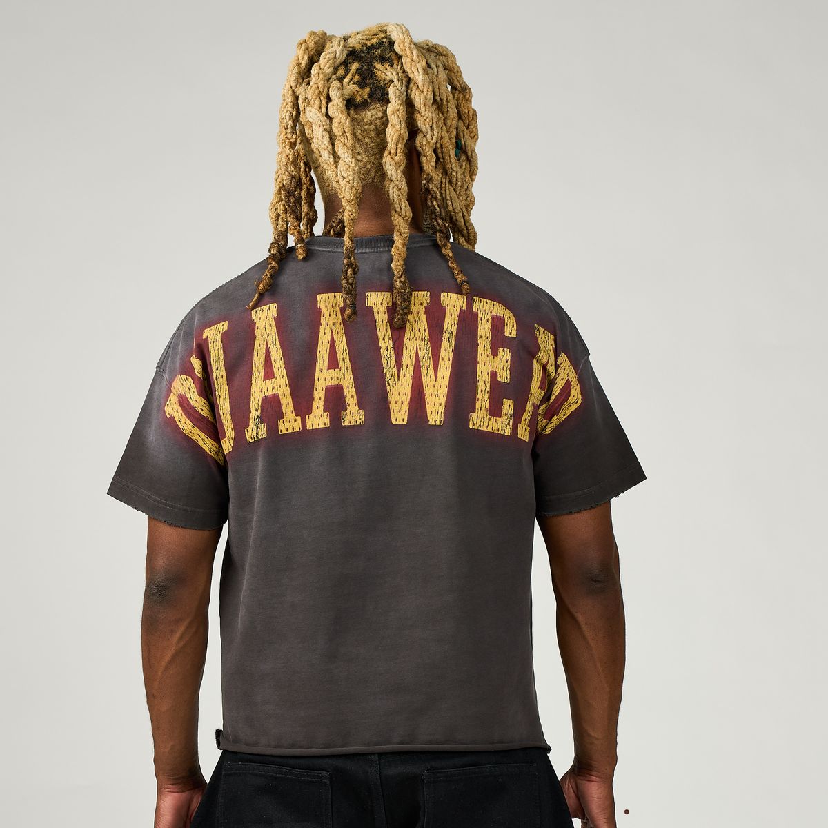 Duaa - Basketball Flame Shot Black Tee