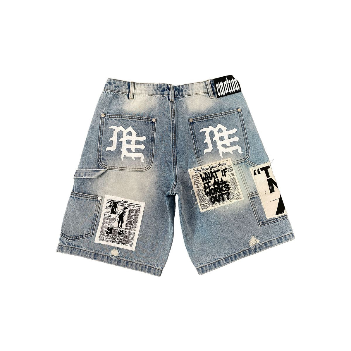 Mixed Emotions - Blue AI Shorts
