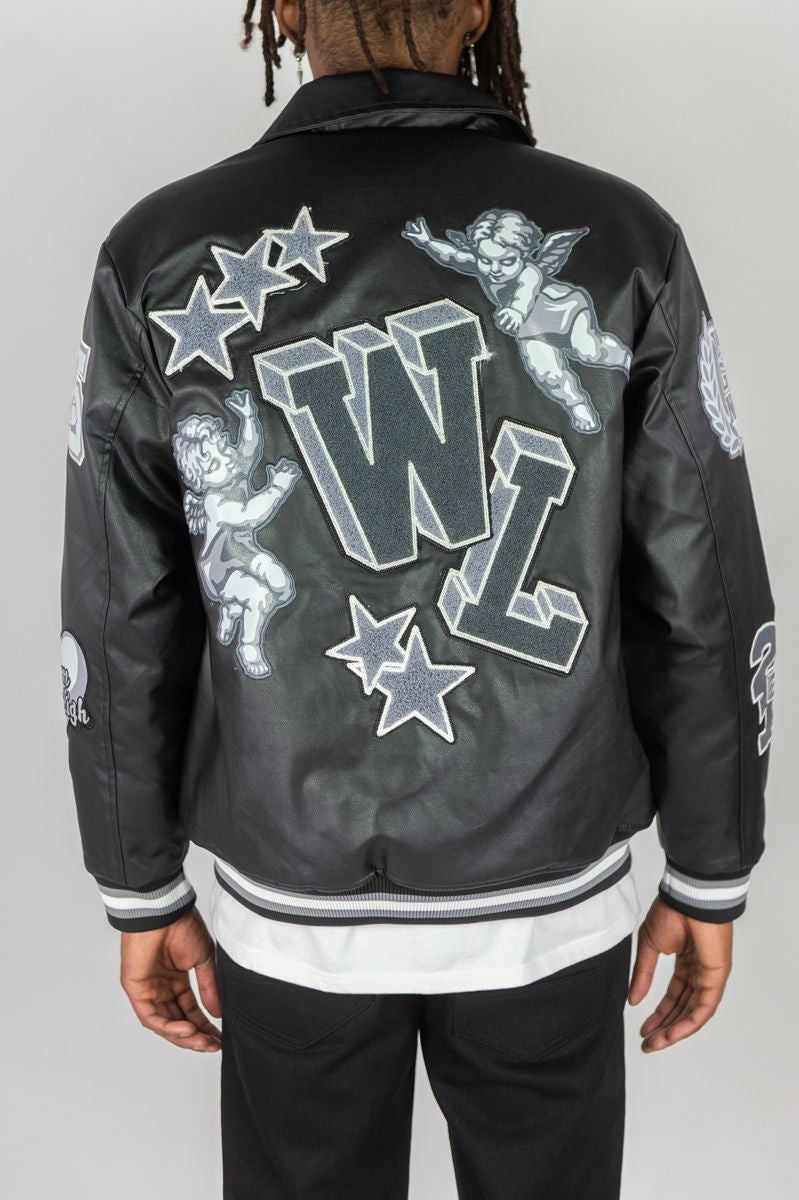 Rebel Minds - World Champs Black Varsity Jacket