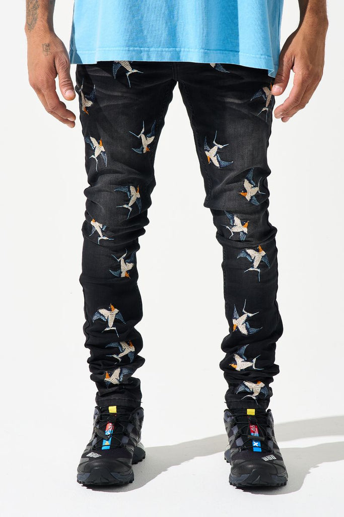 【NONCODE】Serena Star Damage Pants p25_mother_p25-mother-