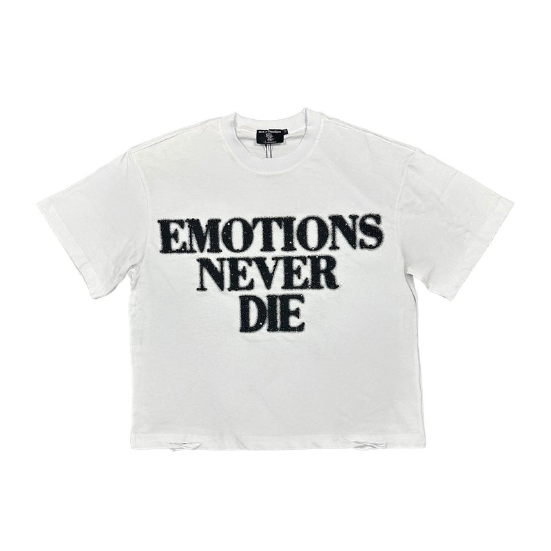 Mixed Emotions - Emotions Never Die White Tee