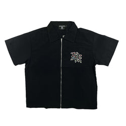 Mixed Emotions - Me Rhinestone Black Shirt