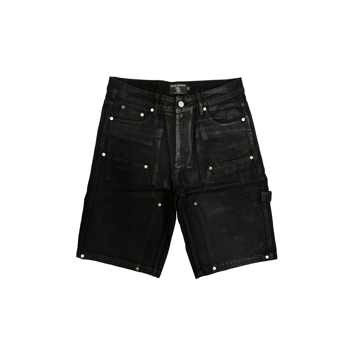 Mixed Emotions - Worker Wax Black Shorts