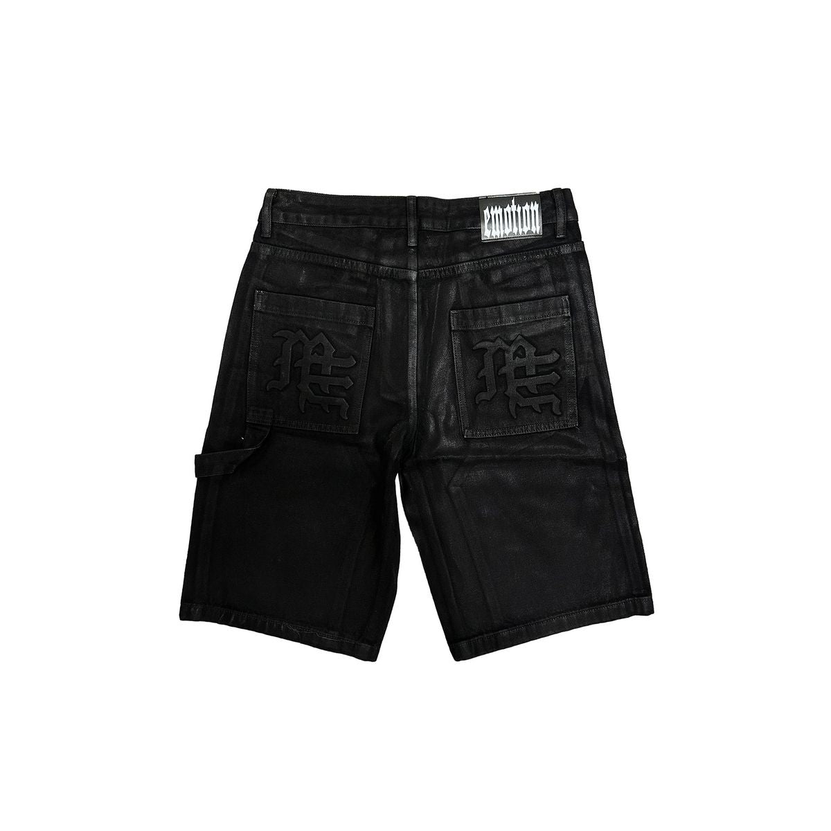 Mixed Emotions - Worker Wax Black Shorts